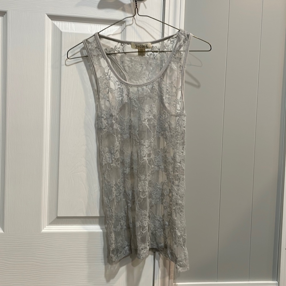 Women’s Small Lace Tank Top